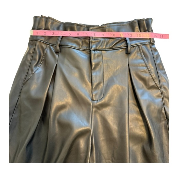 Faux Leather Black Pants | Blank NYC - Size 30 - Picture 11 of 15